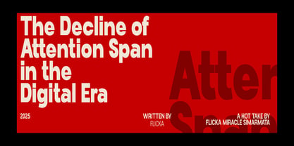 Spatial Logic Font Poster 4