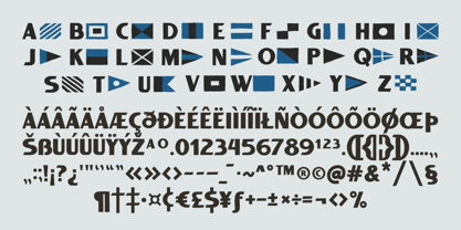 SFC Port Riser Font Poster 4