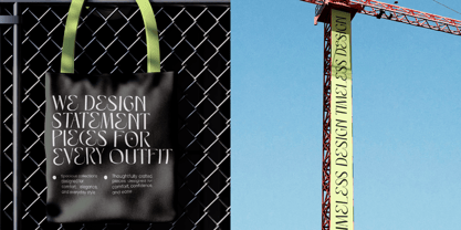 Rhythm The Night Font Poster 6
