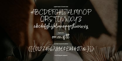 Saytonic Candel Font Poster 6