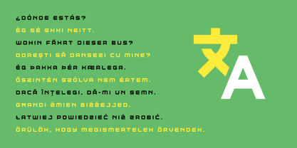 Krock Font Poster 4