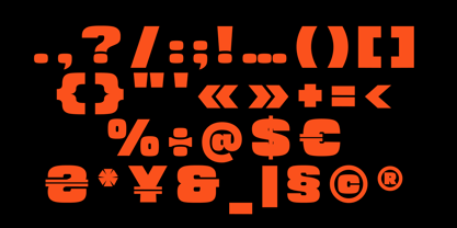Buzzzing Font Poster 9