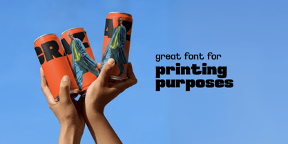 Buzzzing Font Poster 11