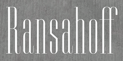 Ransahoff CT Font Poster 1