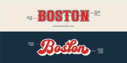 Bastone Diamond Font Poster 9