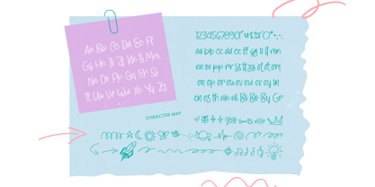 Holfing Notes Font Poster 9