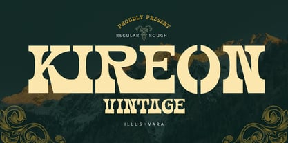 Kireon Font Poster 1