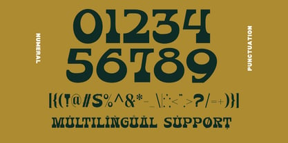 Kireon Font Poster 8