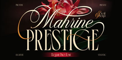 Mahrine Prestige Font Poster 1