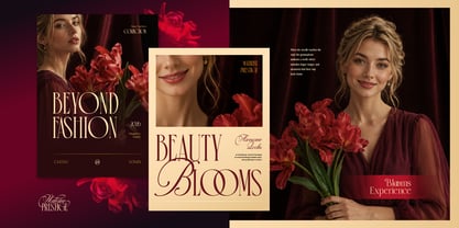 Mahrine Prestige Font Poster 5