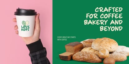 Food Marker Font Poster 2