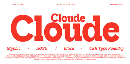 CKR Slab Font Poster 6