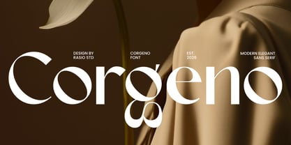 Corgeno Font Poster 1