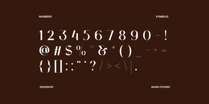 Corgeno Font Poster 3