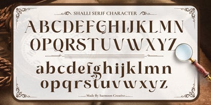 Shalli Font Poster 3