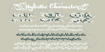 Muthainah Font Poster 8