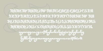 Muthainah Font Poster 10