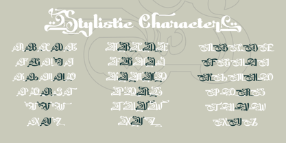 Muthainah Font Poster 6