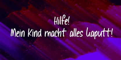 Alles Kaputt Pro Font Poster 2