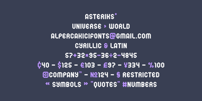 Triker Font Poster 9