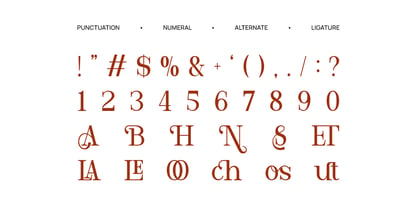 Mocharia Font Poster 3