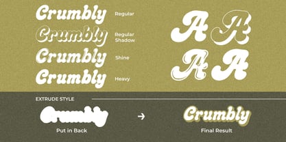 Crumbly Twinkles Font Poster 8