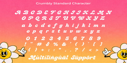 Crumbly Twinkles Font Poster 9