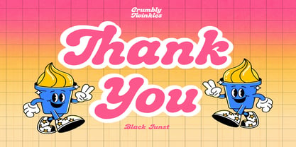Crumbly Twinkles Font Poster 10