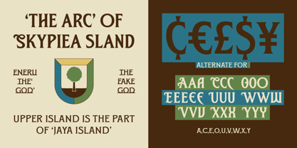 SFC Crest Pier Font Poster 6