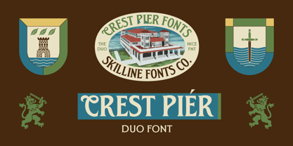 SFC Crest Pier Font Poster 8