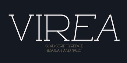 Virea Font Poster 1