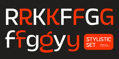 Calogen Font Poster 8