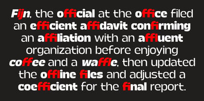 Calogen Font Poster 11