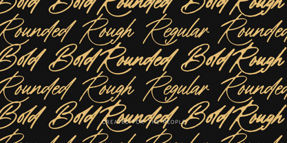 Rust and Ink Font Poster 14
