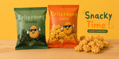 Crispydong Font Poster 4