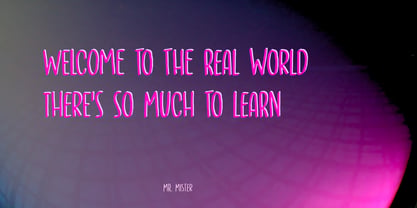 Artificial Flavour Pro Font Poster 5