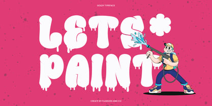 Goldy Font Poster 4