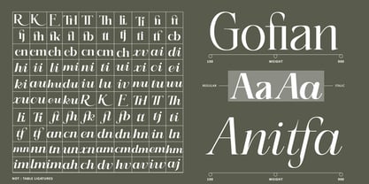 Refhiza Font Poster 10