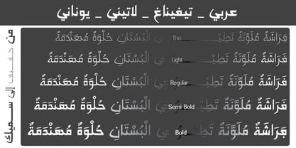 AlgerBlanche Font Poster 4