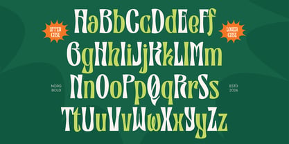 Norg Font Poster 9