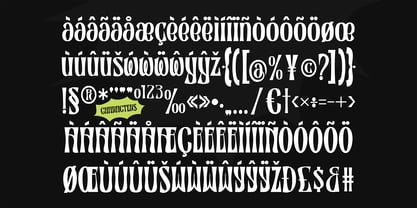 Norg Font Poster 10