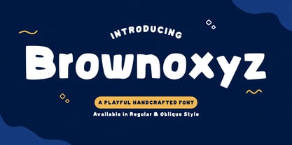 Brownoxyz Font Poster 1