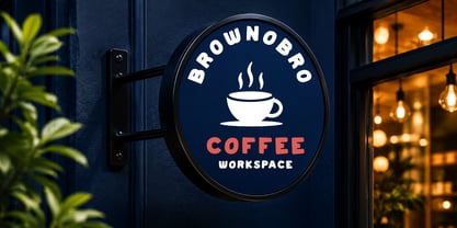 Brownoxyz Font Poster 3