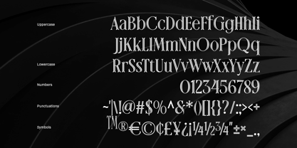 Rainhalf Font Poster 12