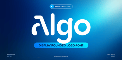 Algo Font Poster 1