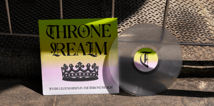 Bakszen Crown Font Poster 5