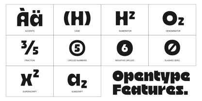 Bolte Variable Font Poster 12