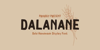 Dalanane Font Poster 1