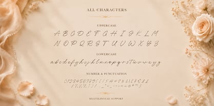 MJ Aleeya Font Poster 2