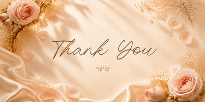 MJ Aleeya Font Poster 10